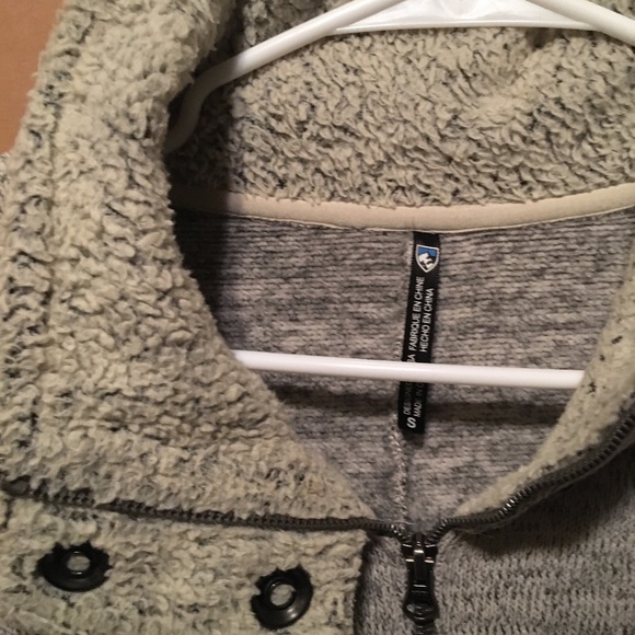 KUHL Womens Alaska Long Sweater Jacket Full Zip Gray Heather Knit Sz S Outdoor - Picture 9 of 9